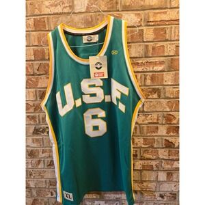 NWT University of San Francisco‎  Dons Bill Russell Jersey Adult Men's XL USF